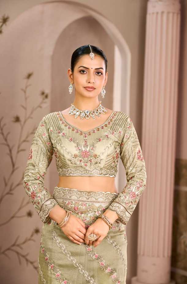 Tissue Silk Heavy Saree