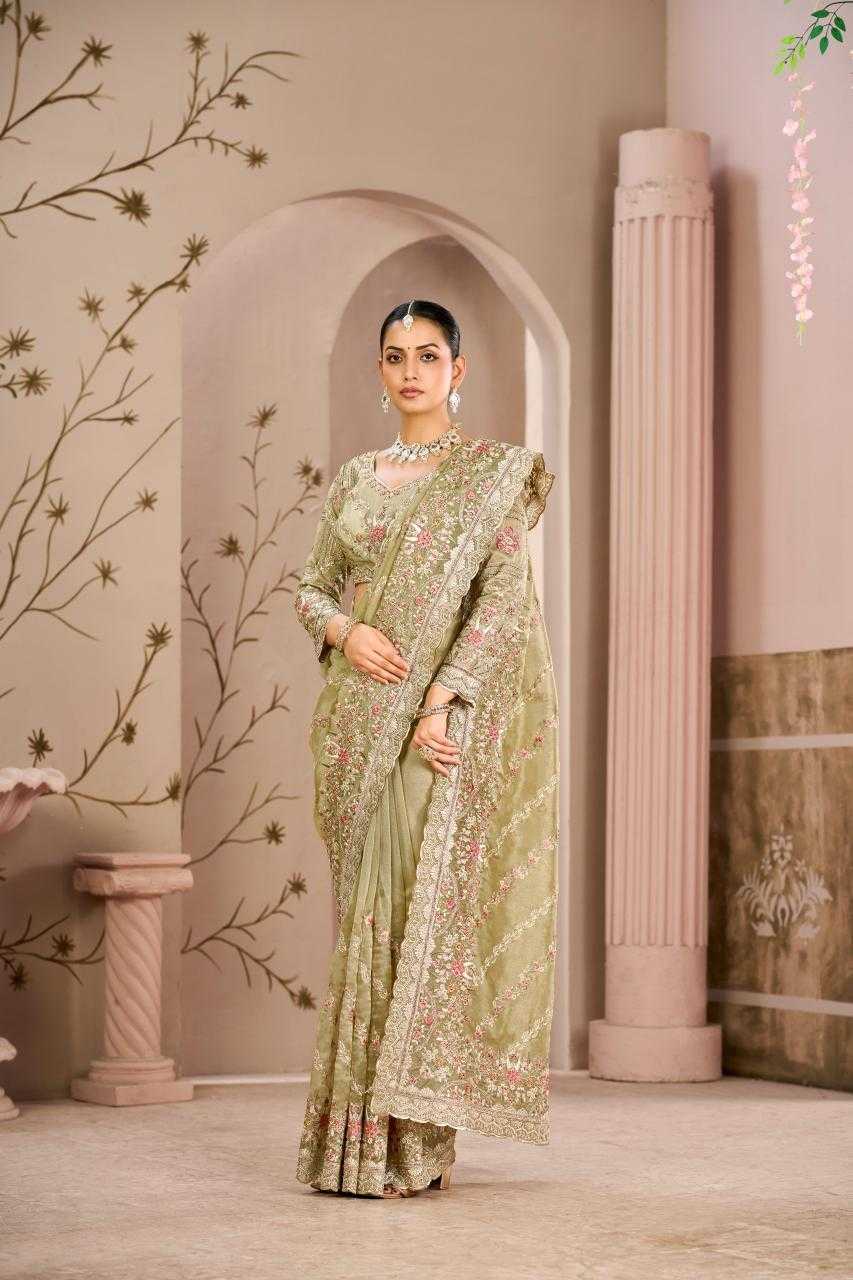 Tissue Silk Heavy Saree