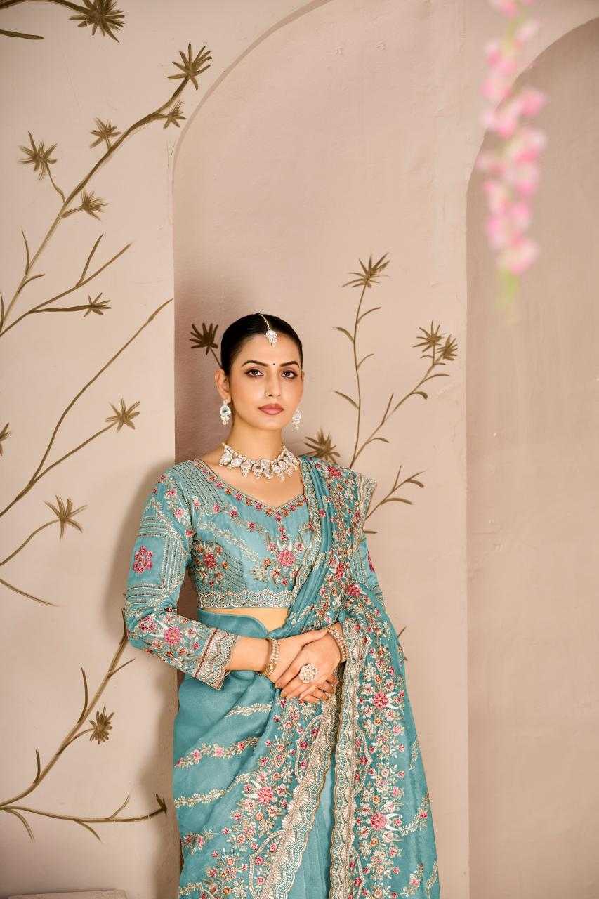 Tissue Silk Heavy Saree