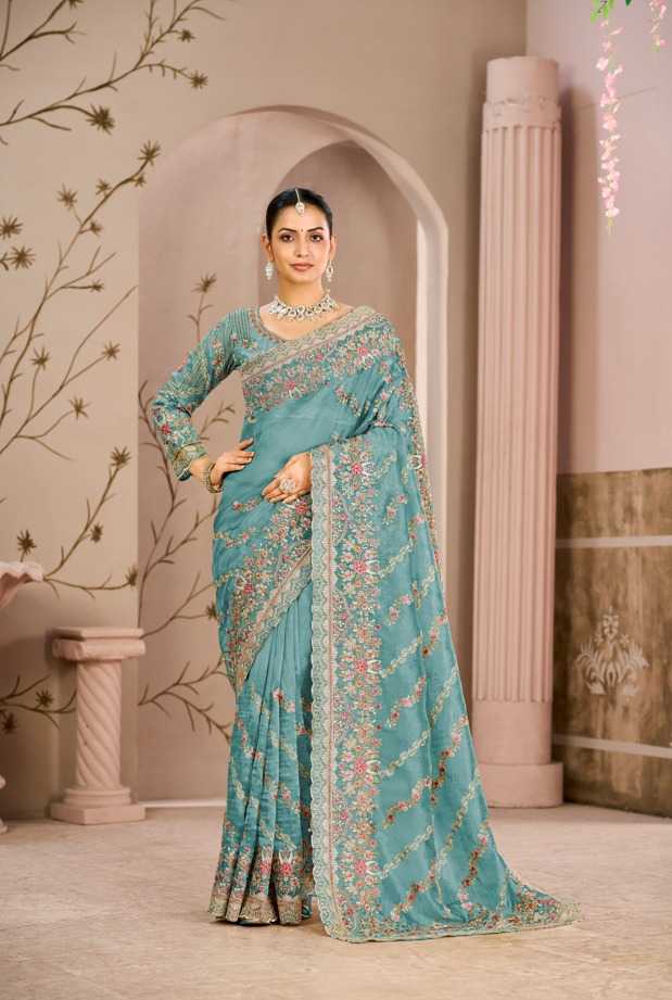 Tissue Silk Heavy Saree