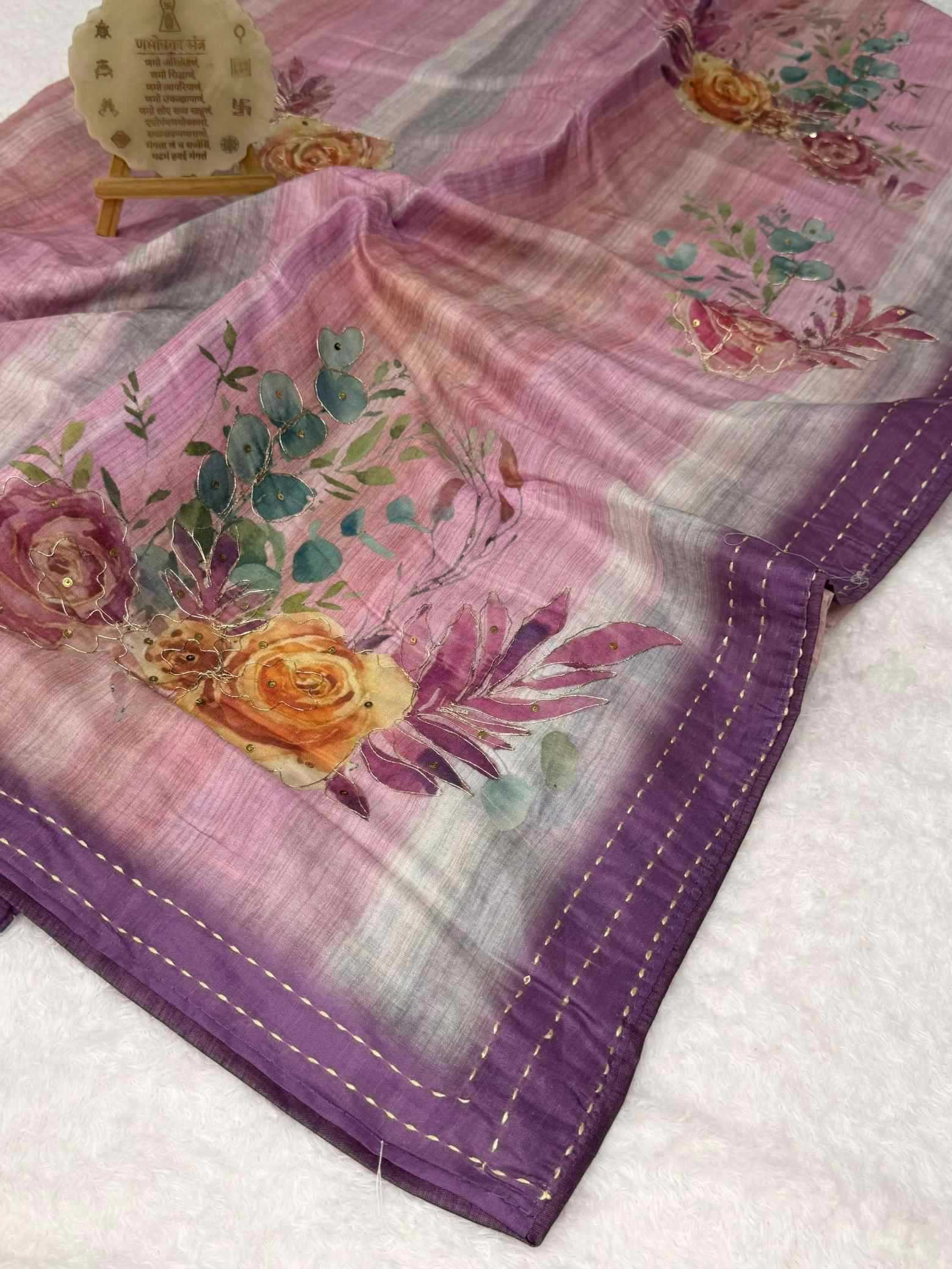 Soft Cotton Silk Handloom Saree