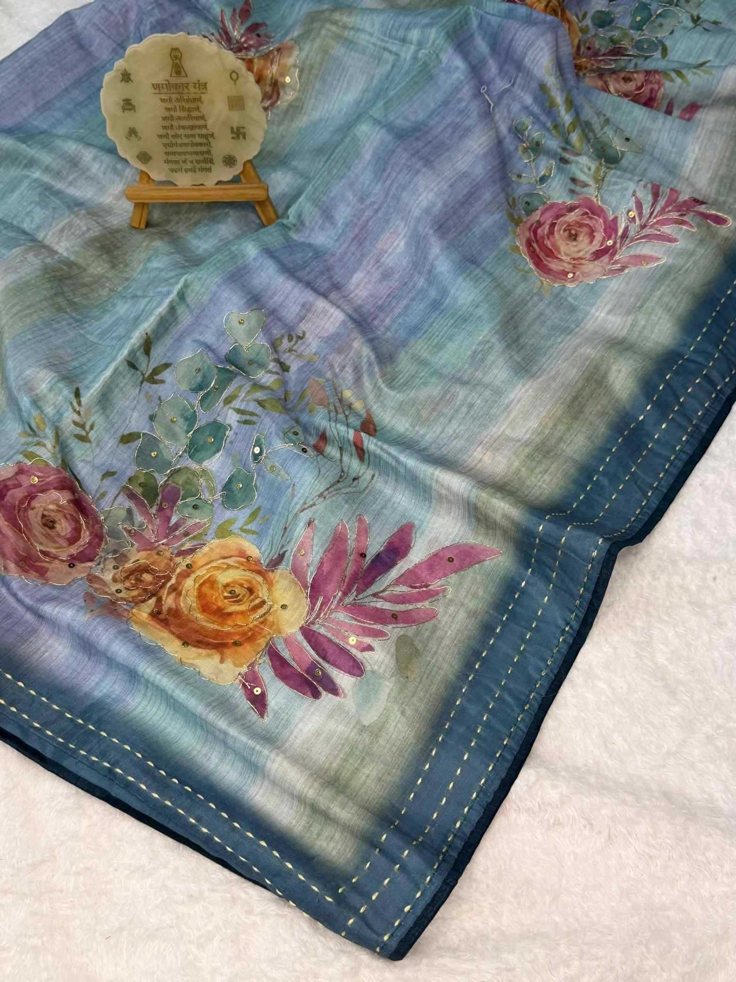 Soft Cotton Silk Handloom Saree