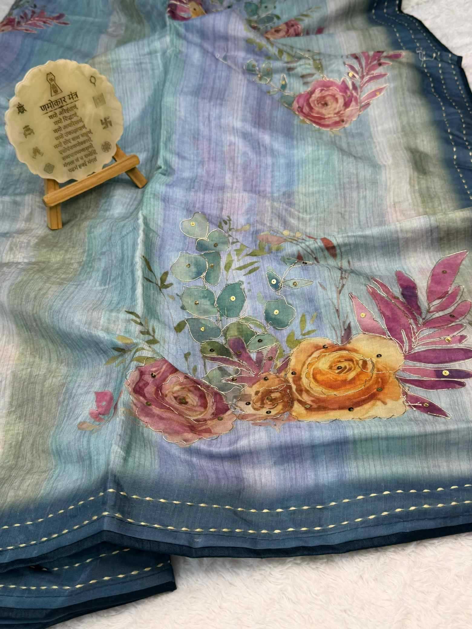 Soft Cotton Silk Handloom Saree