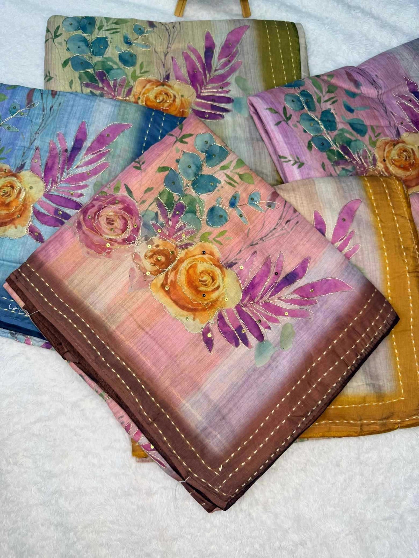 Soft Cotton Silk Handloom Saree