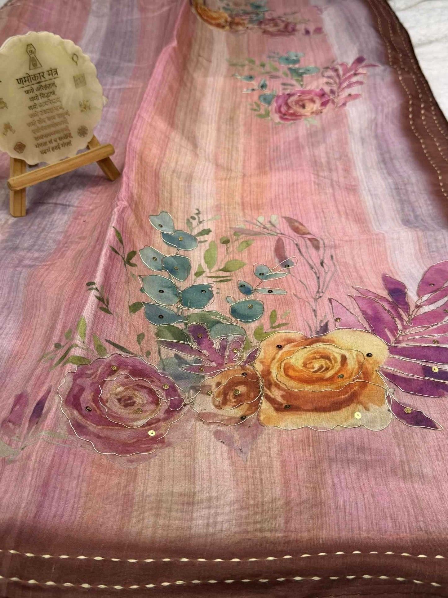 Silk Cotton Handloom Saree