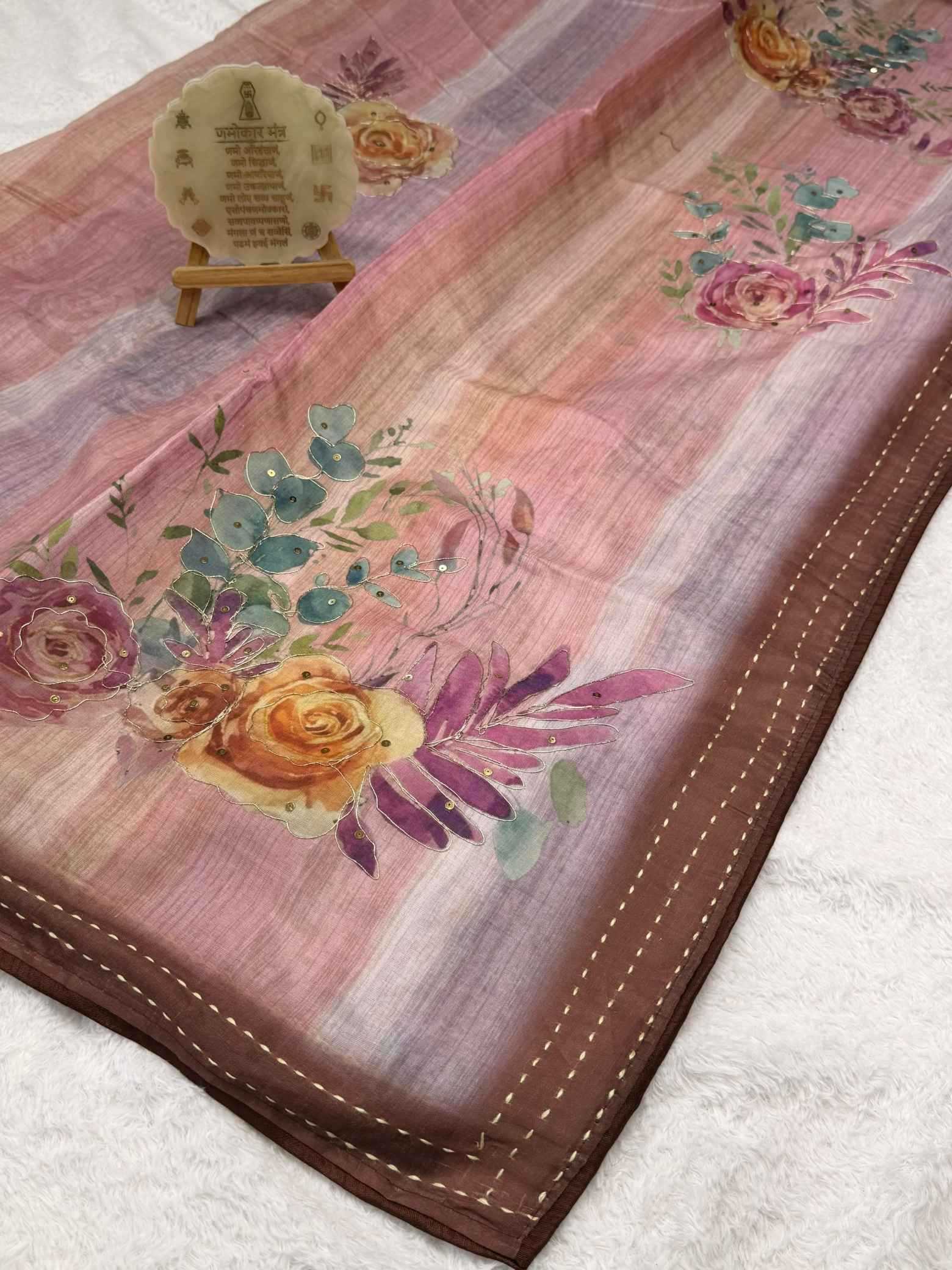 Silk Cotton Handloom Saree