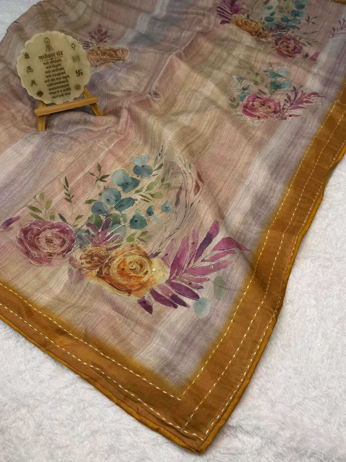 Silk Cotton Handloom Saree