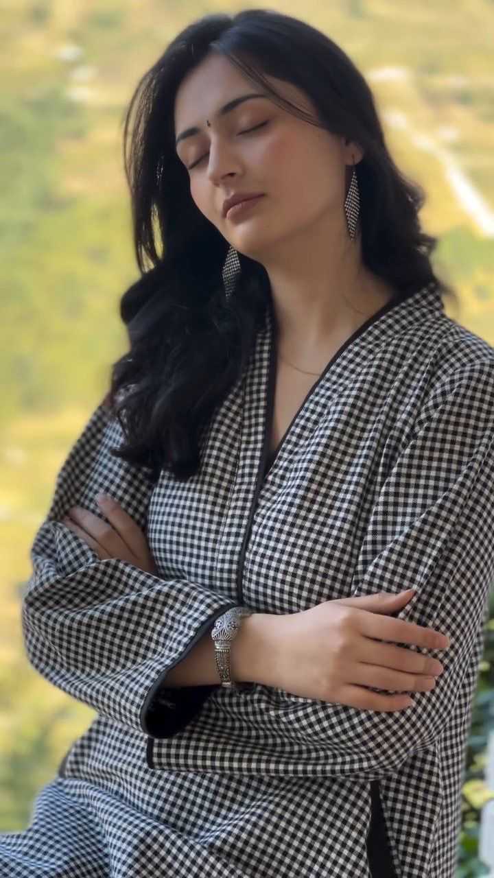 Linen Party Wear Kurti