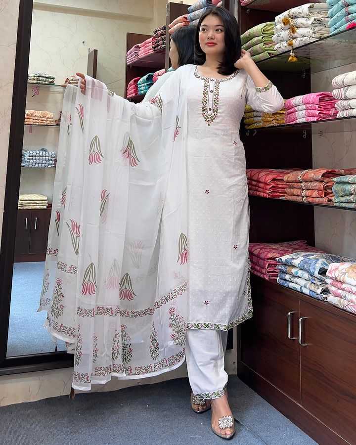 Georgette Embroidery Suit