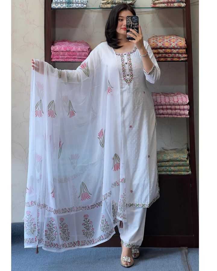 Georgette Embroidery Suit
