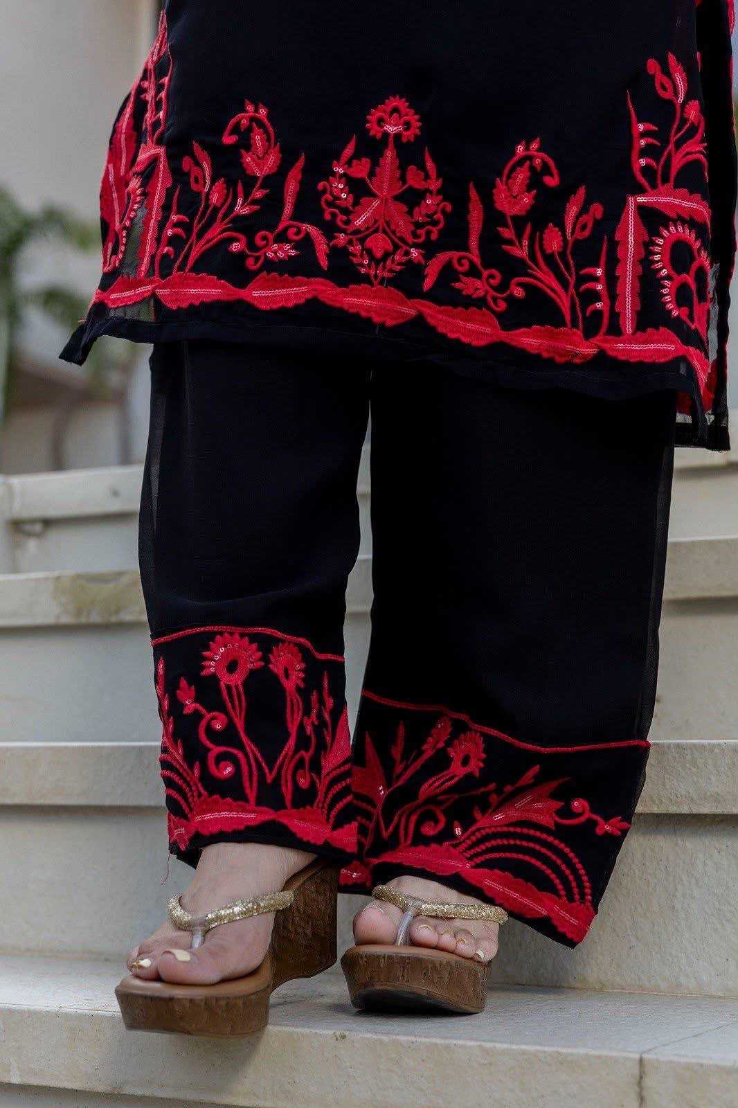 Faux Georgette Suit 217