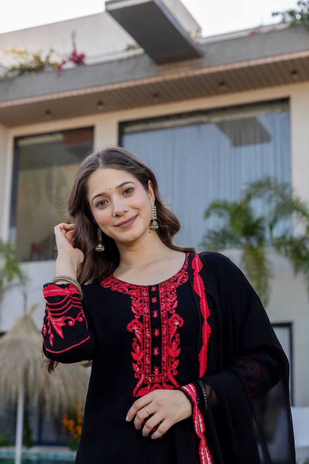 Faux Georgette Suit 217