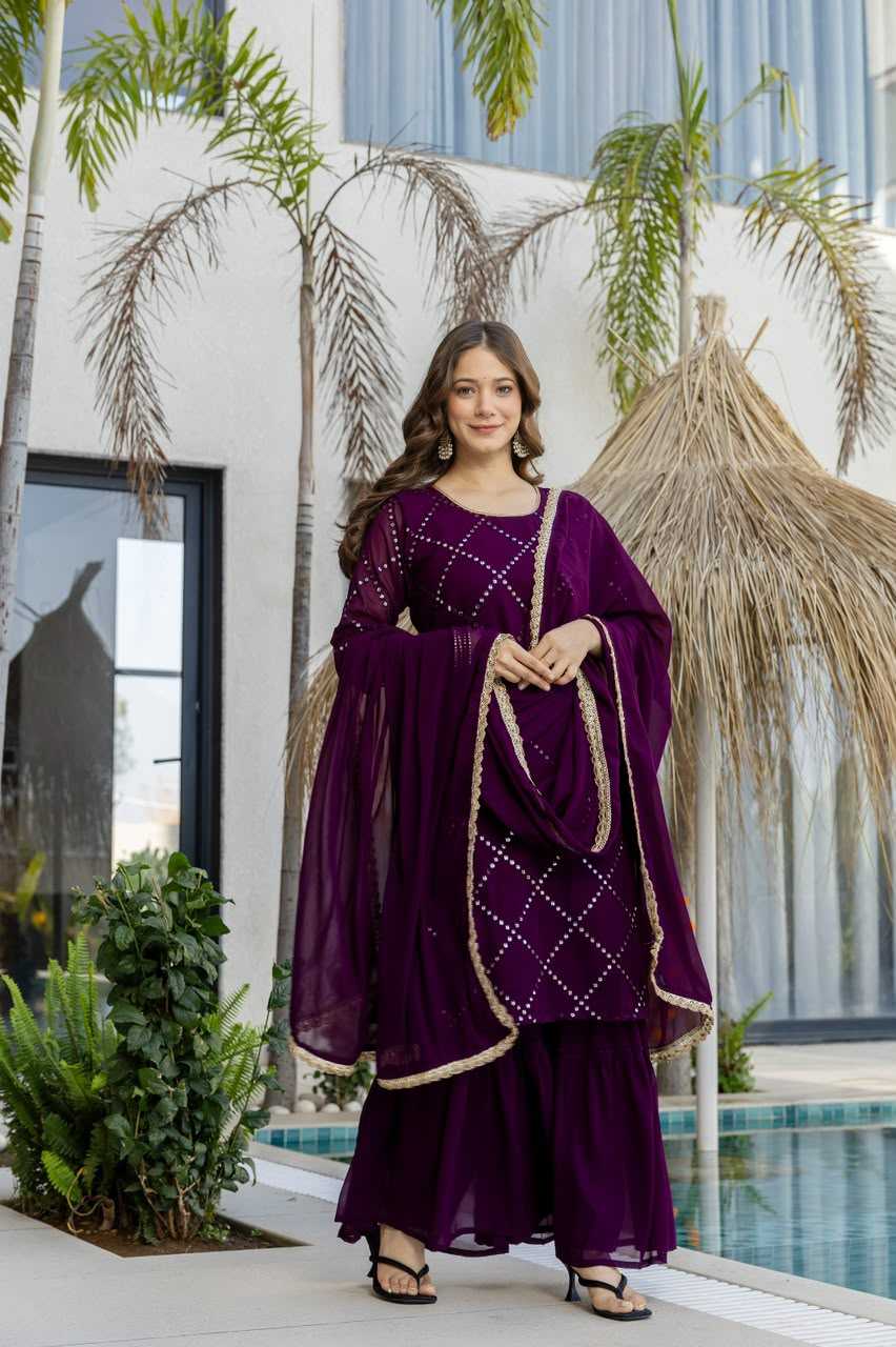 Georgette Party Wear Kurti