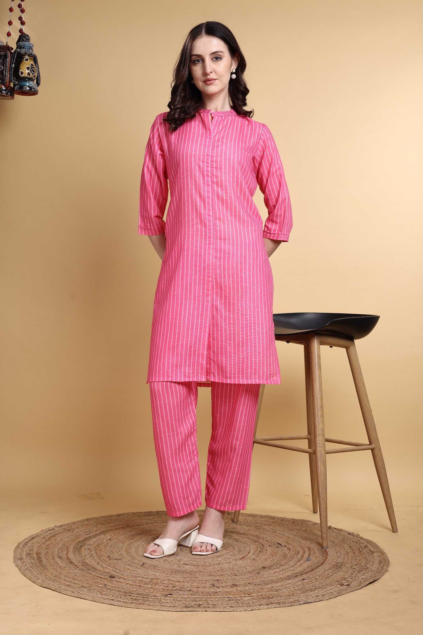 Linen Party Wear Kurti