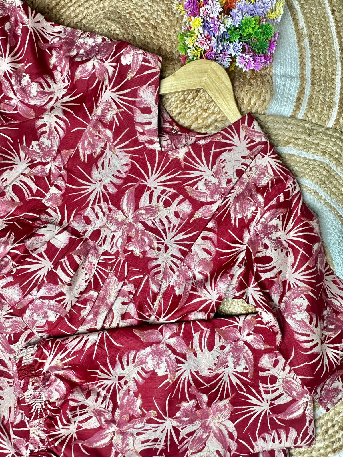 Soft Vichitra Embroidery Suit 231