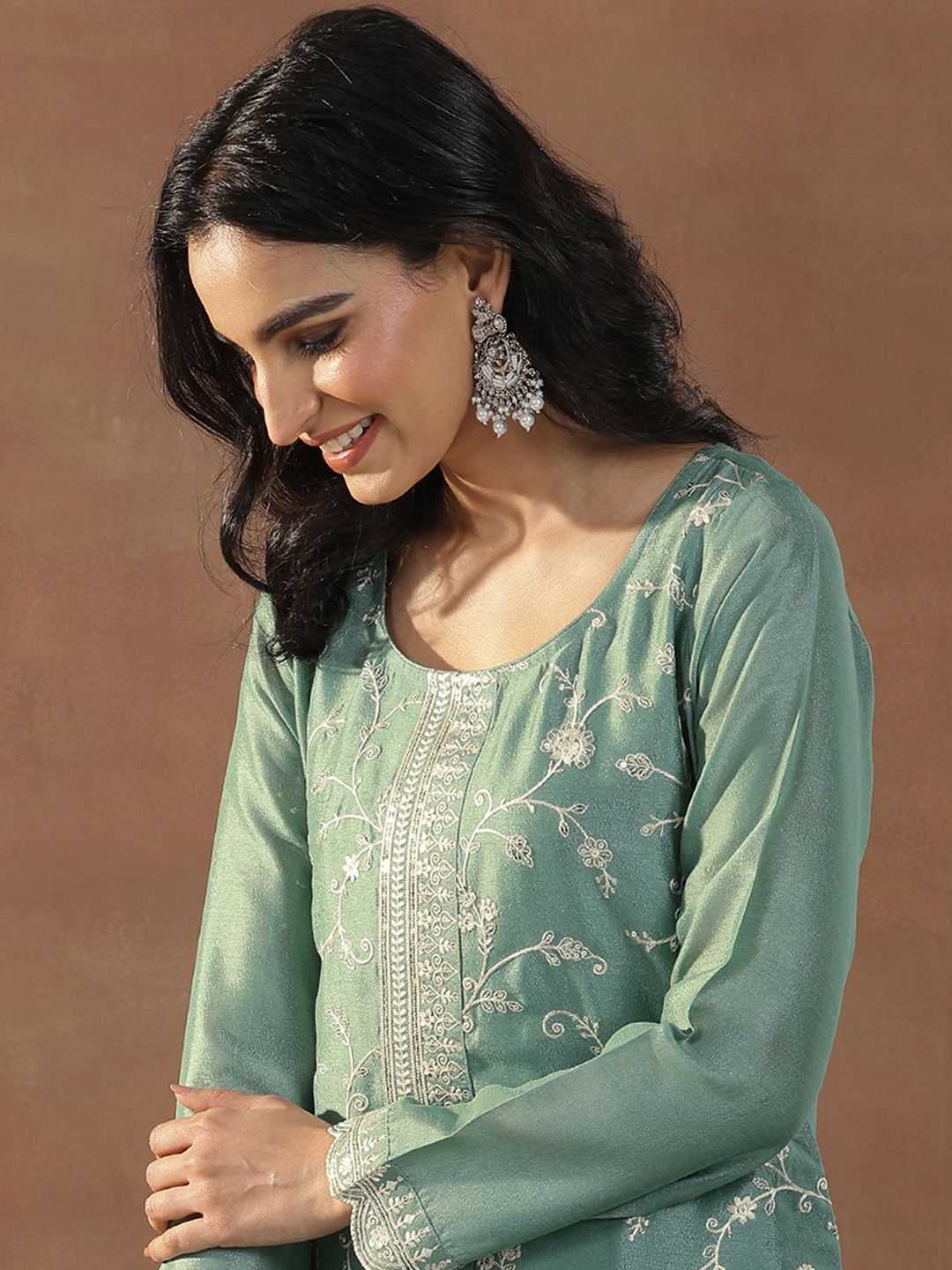 Vichitra Silk Designer Suit 240