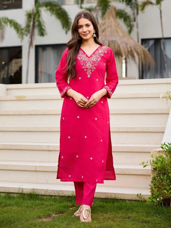 Bits Heavy Roman Silk Designer Kurti
