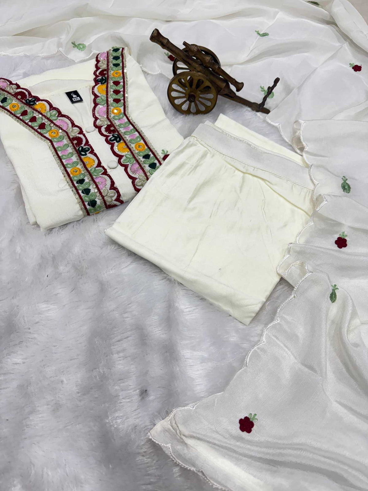 Chinon Party Wear Kurti