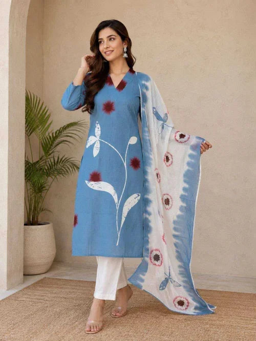 Radha Soft Cotton Printed Suit