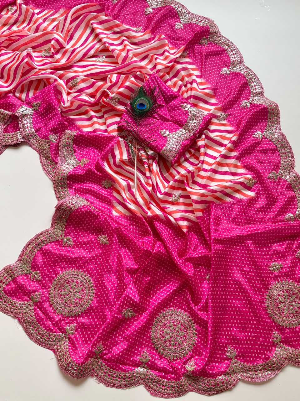Chinon Designer Saree
