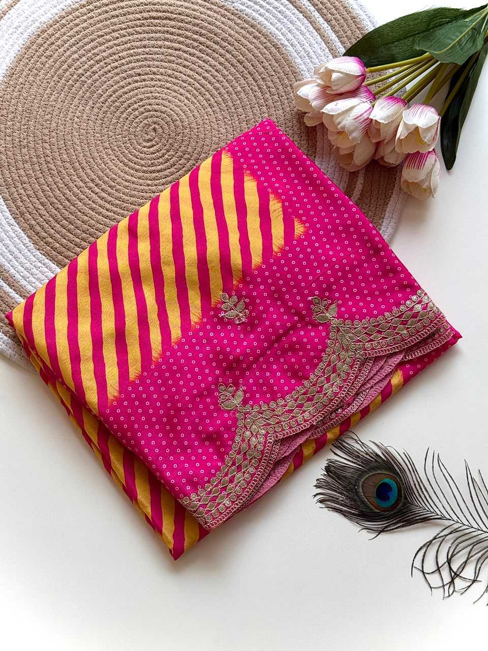 Chinon Designer Saree