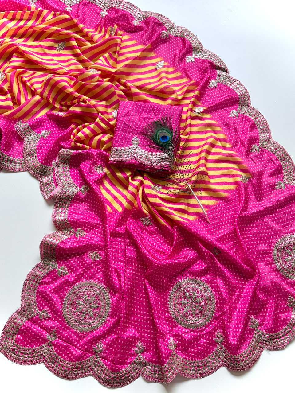 Chinon Designer Saree