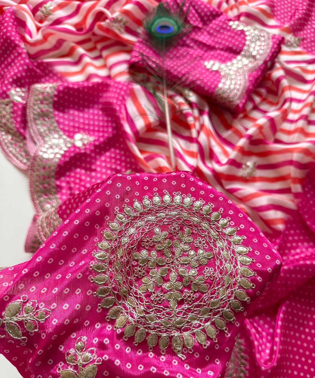 Chinon Designer Saree