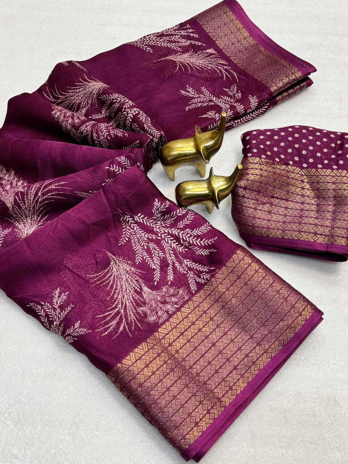 Madhu Jacquard Designer Saree