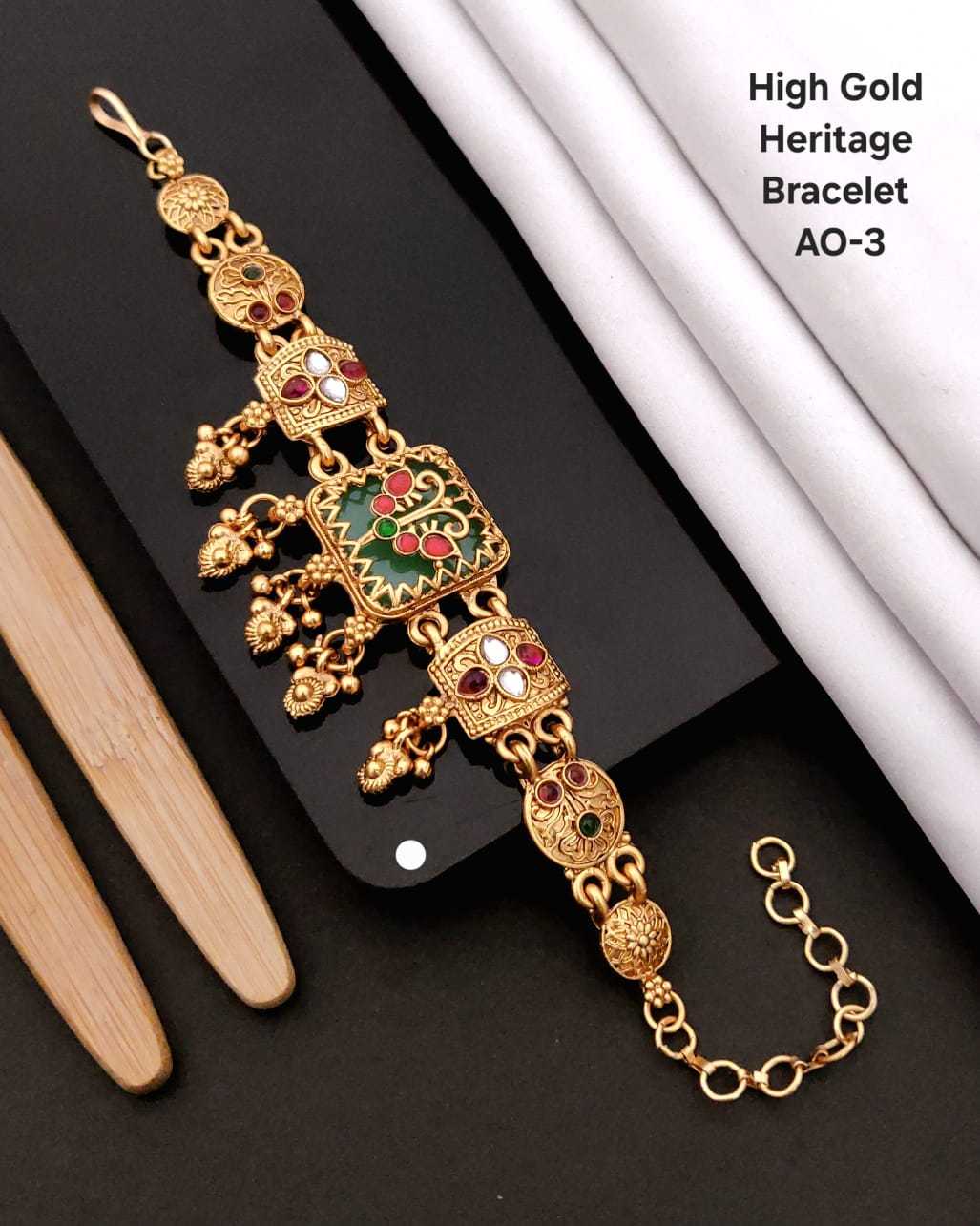 Brass Gold Bangles