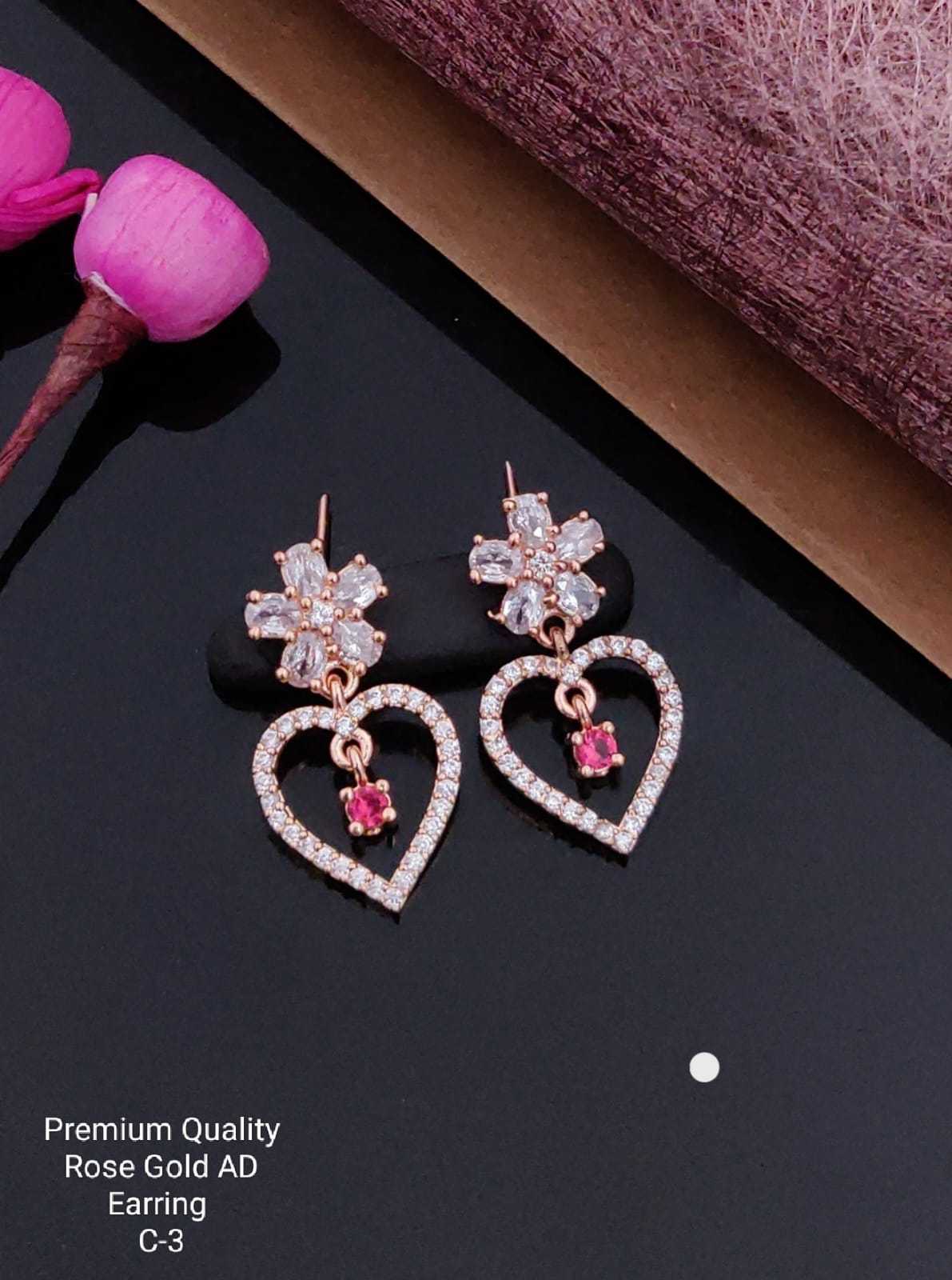 Brass Fancy Earrings
