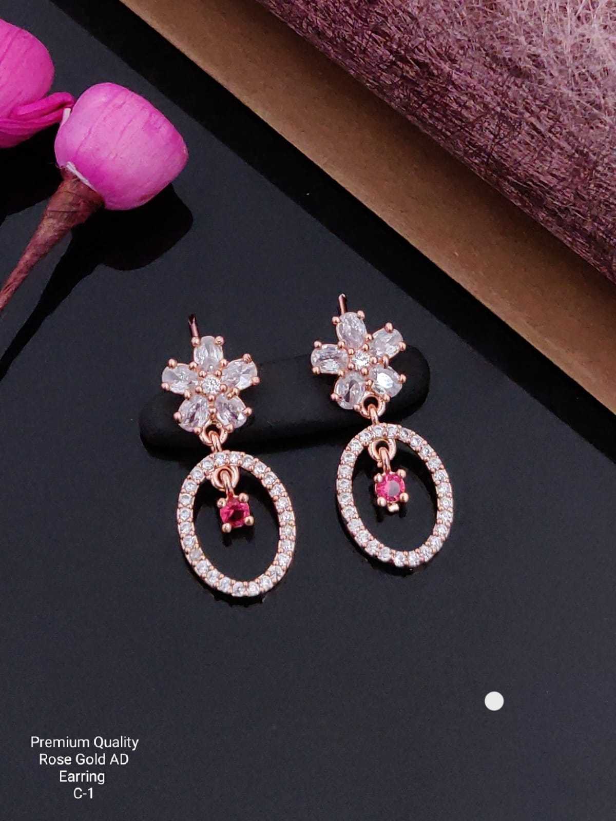 Brass Fancy Earrings