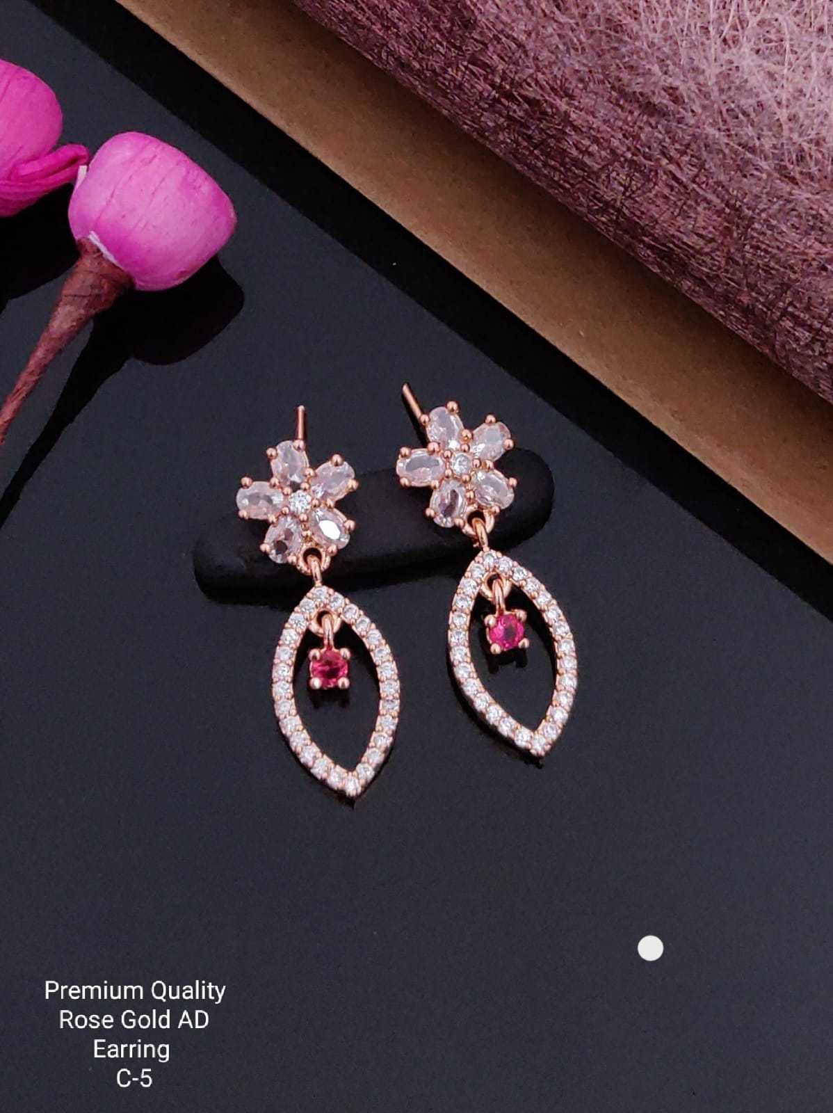 Brass Fancy Earrings