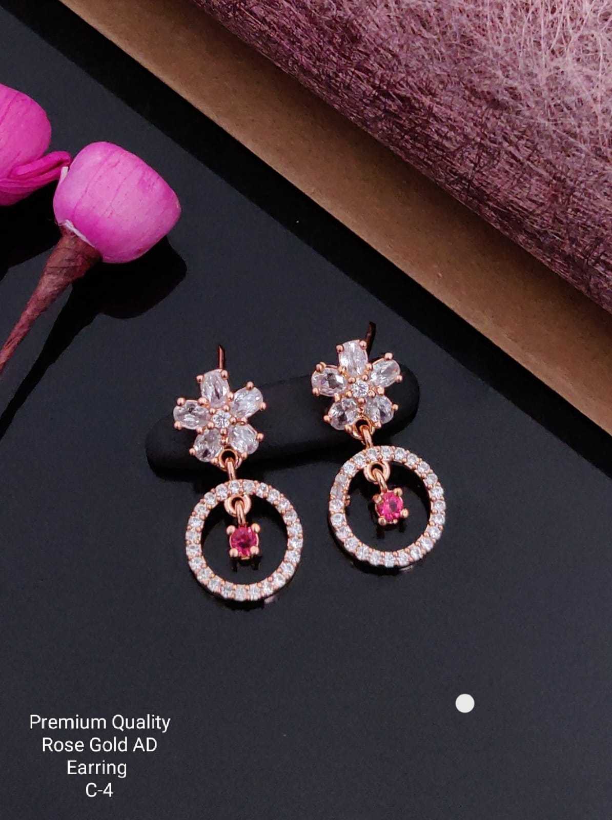 Brass Fancy Earrings