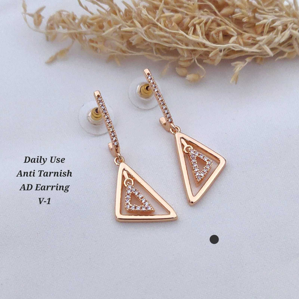 Brass Fancy Earrings