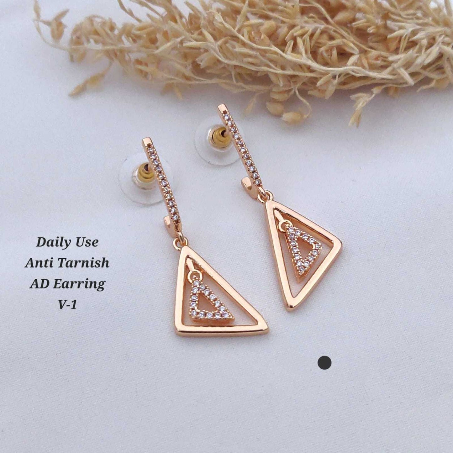 Brass Fancy Earrings