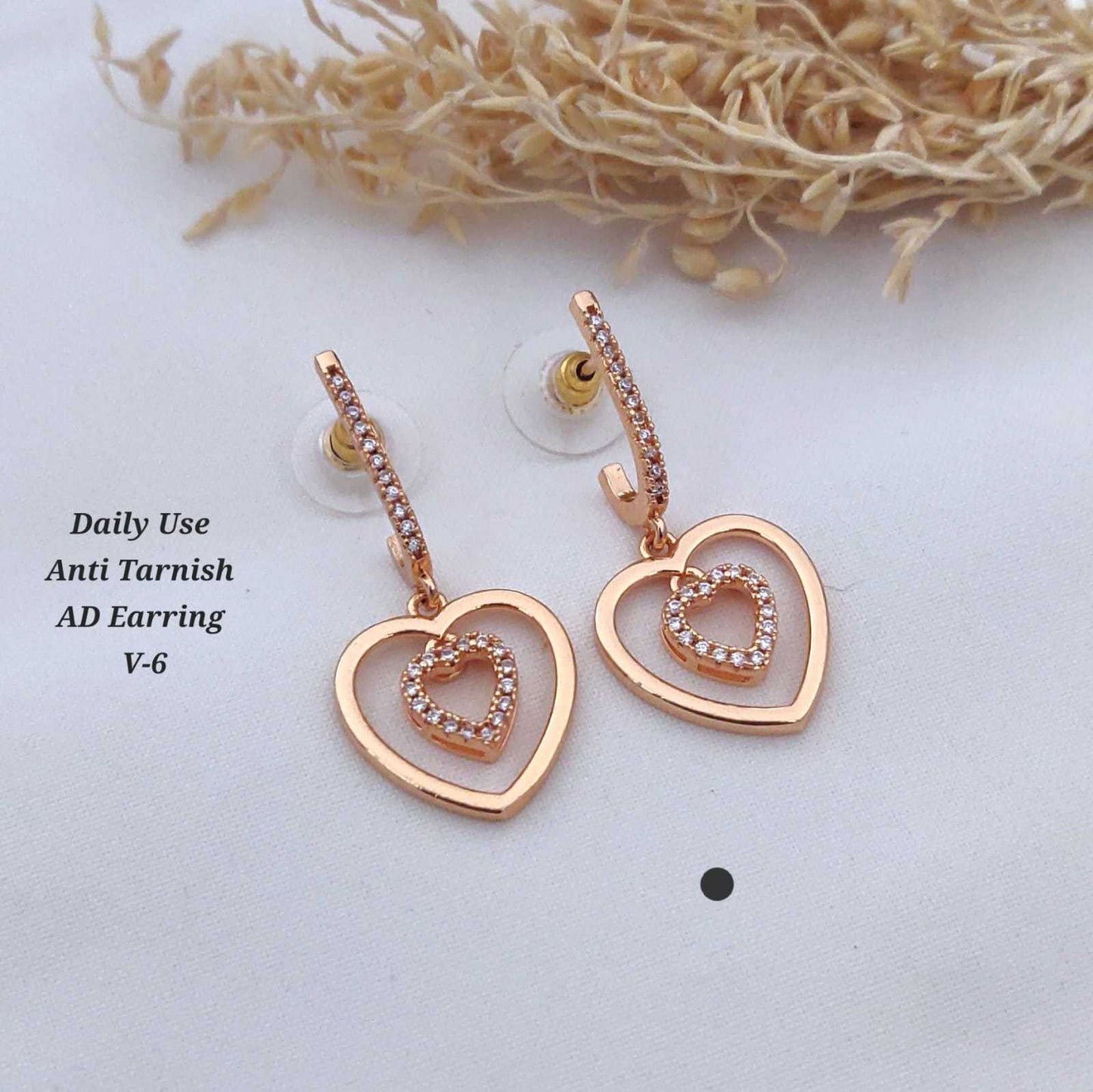 Brass Fancy Earrings