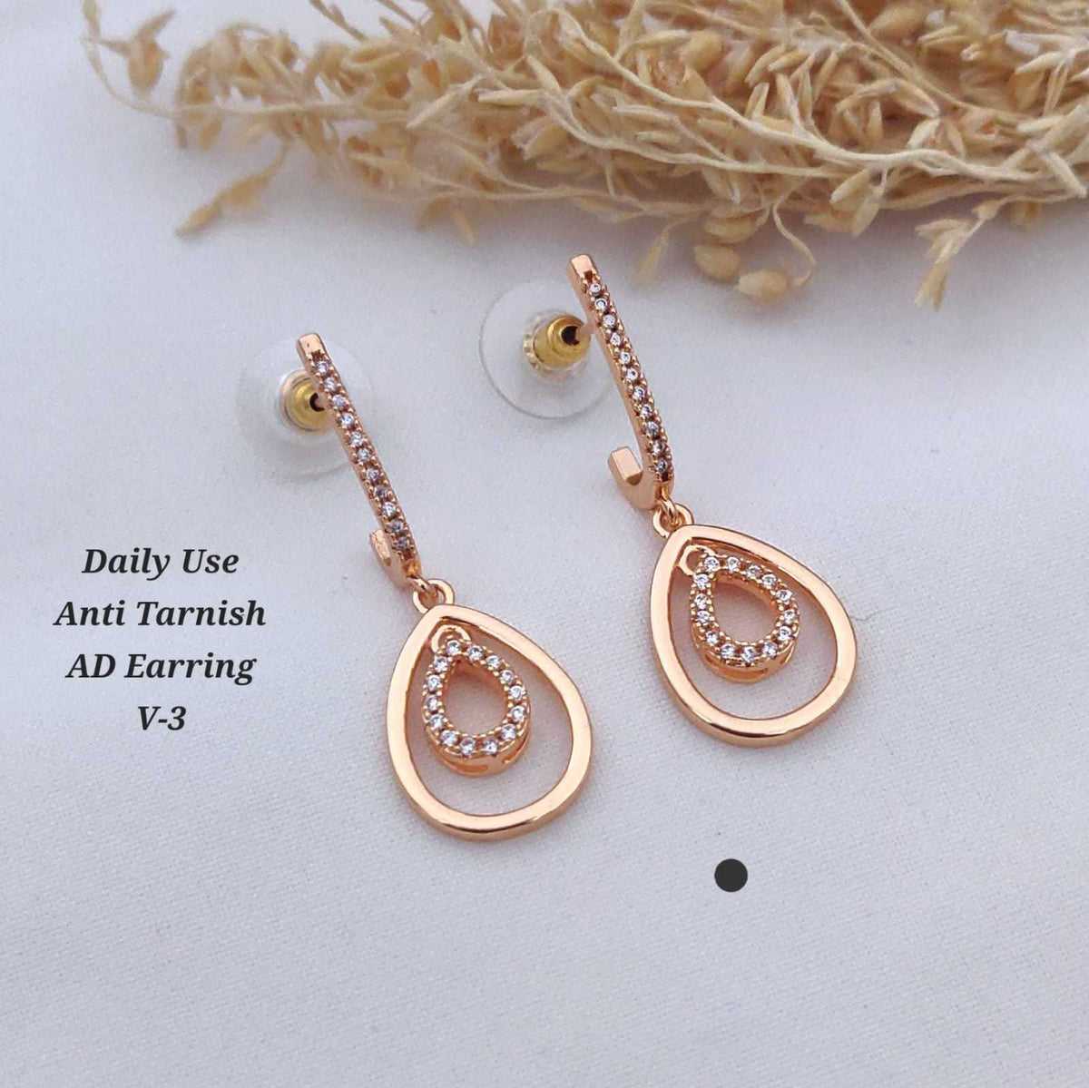 Brass Fancy Earrings