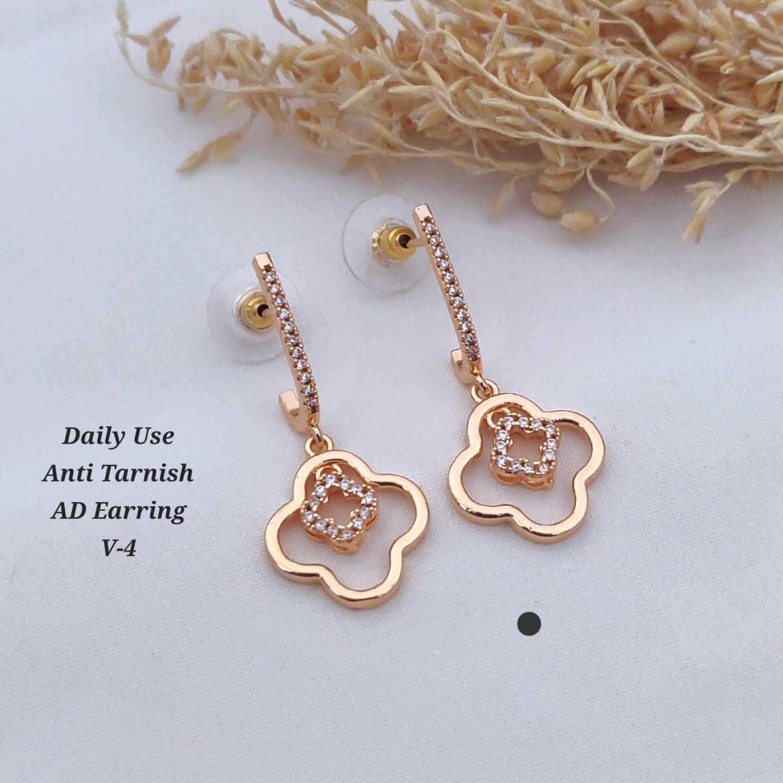 Brass Fancy Earrings
