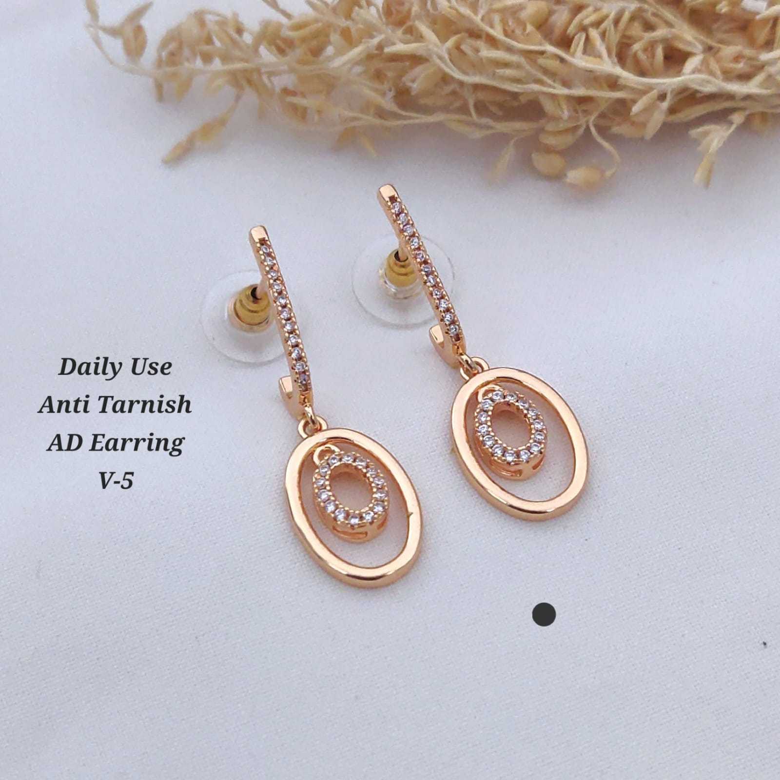 Brass Fancy Earrings
