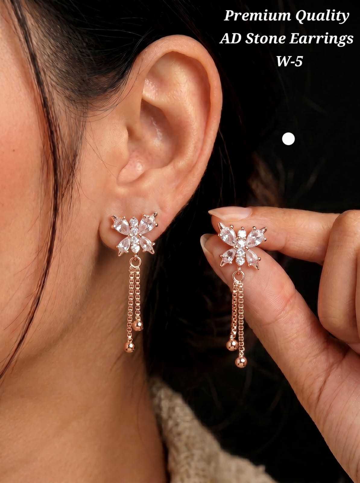 Brass Fancy Earrings