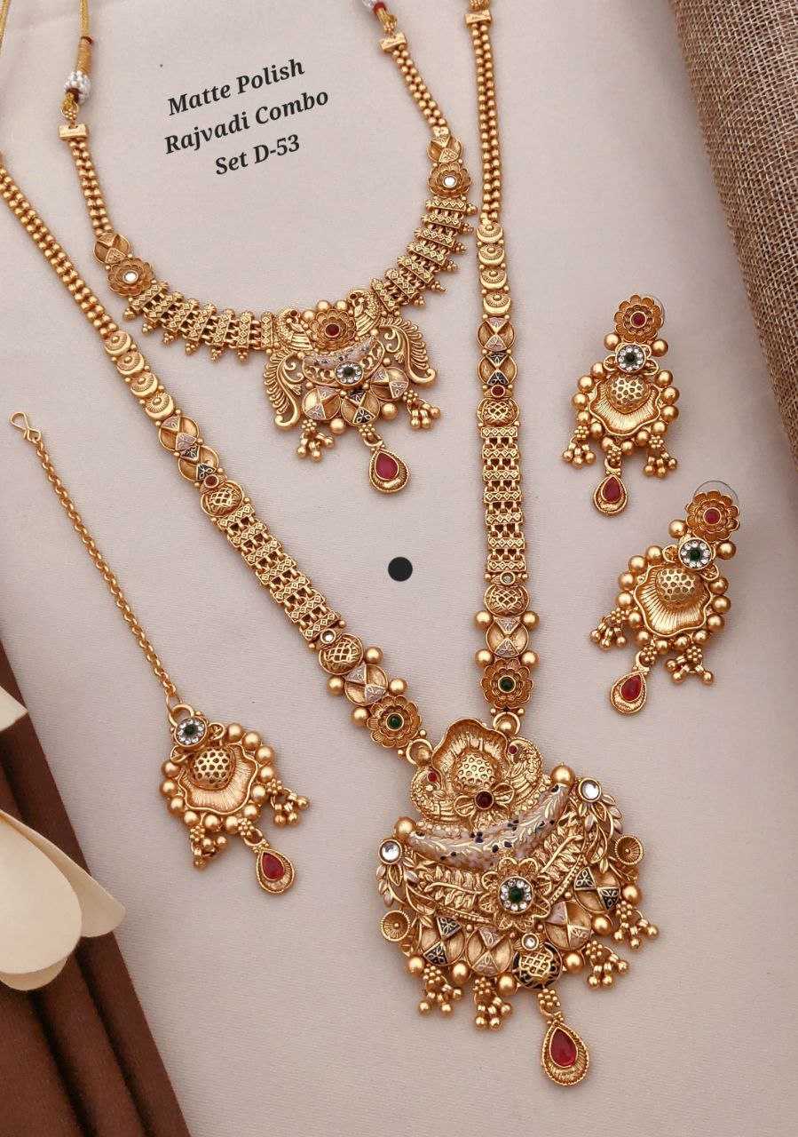 Brass Fancy Mala Necklaces