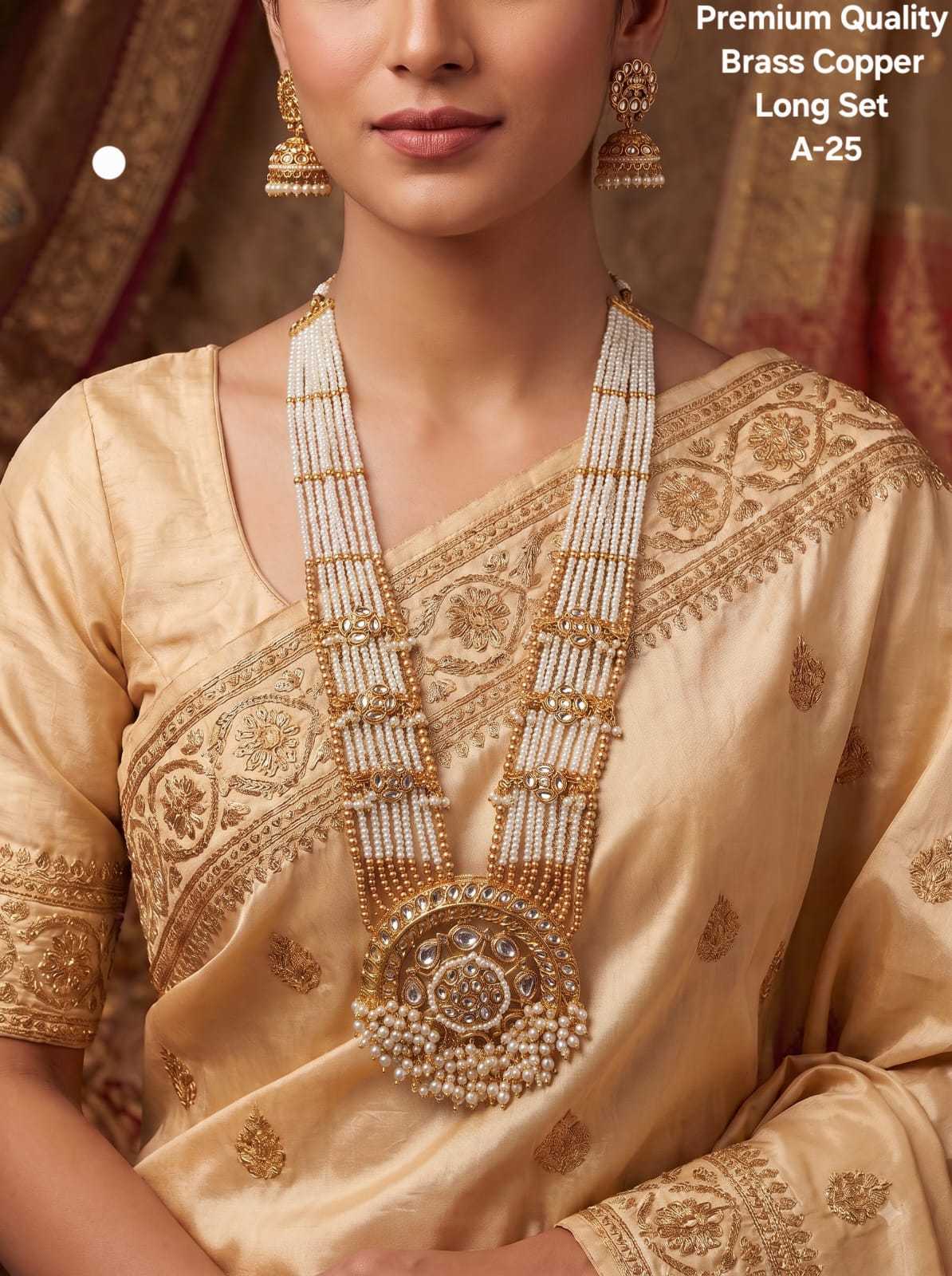 Brass Fancy Mala Necklaces