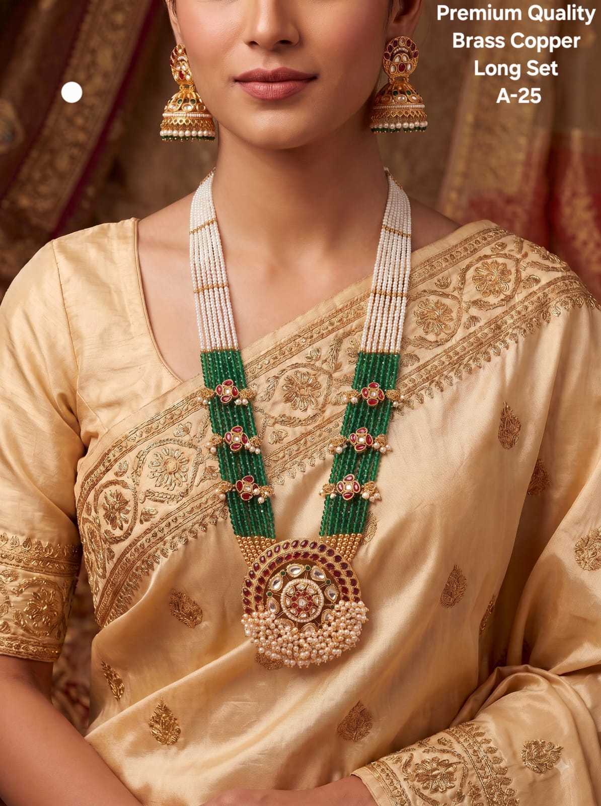 Brass Fancy Mala Necklaces