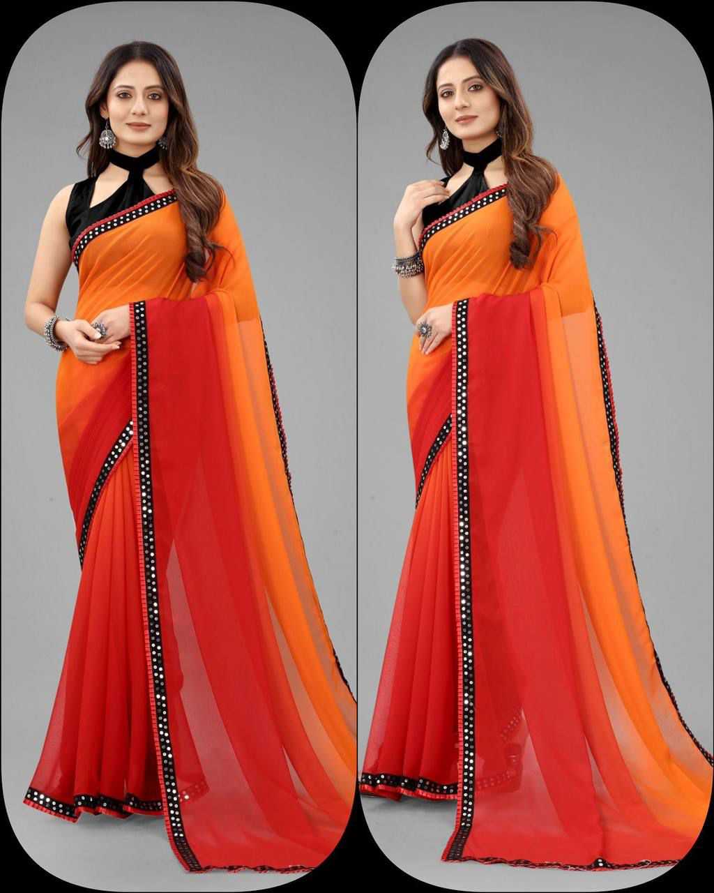 Georgette Fancy Saree