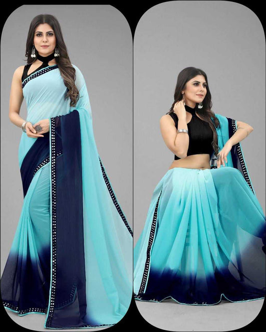 Georgette Fancy Saree