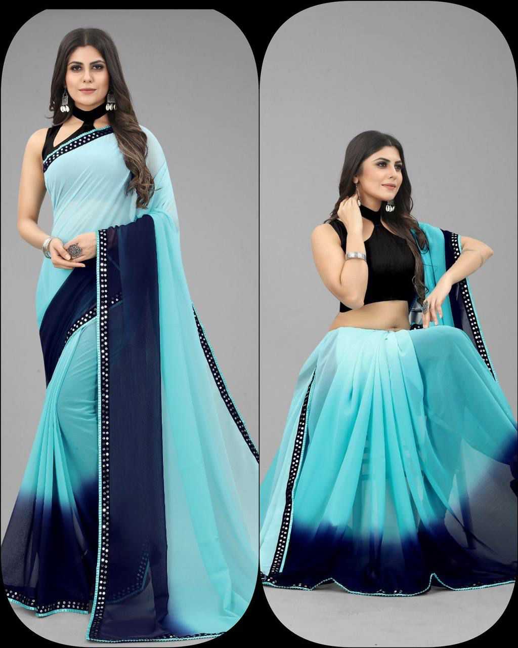 Georgette Fancy Saree