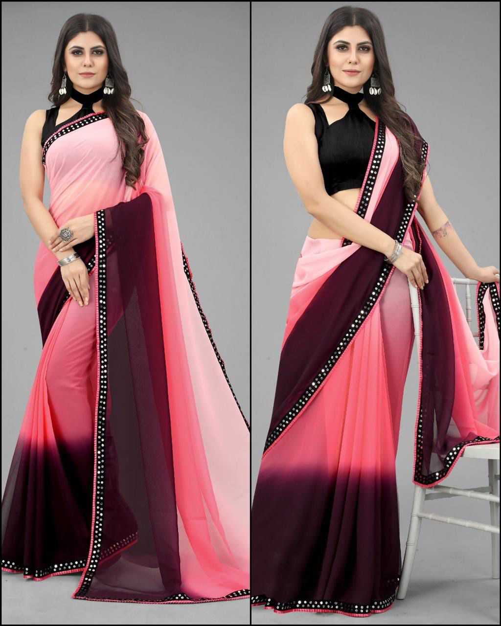 Georgette Fancy Saree