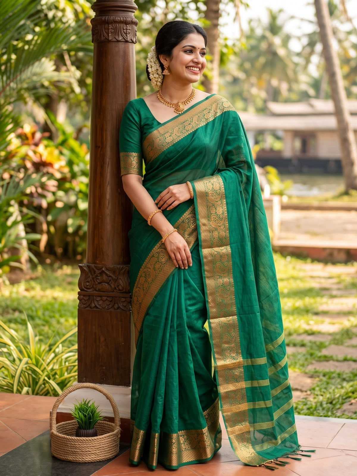 Ambrapali Pure Silk Designer Saree