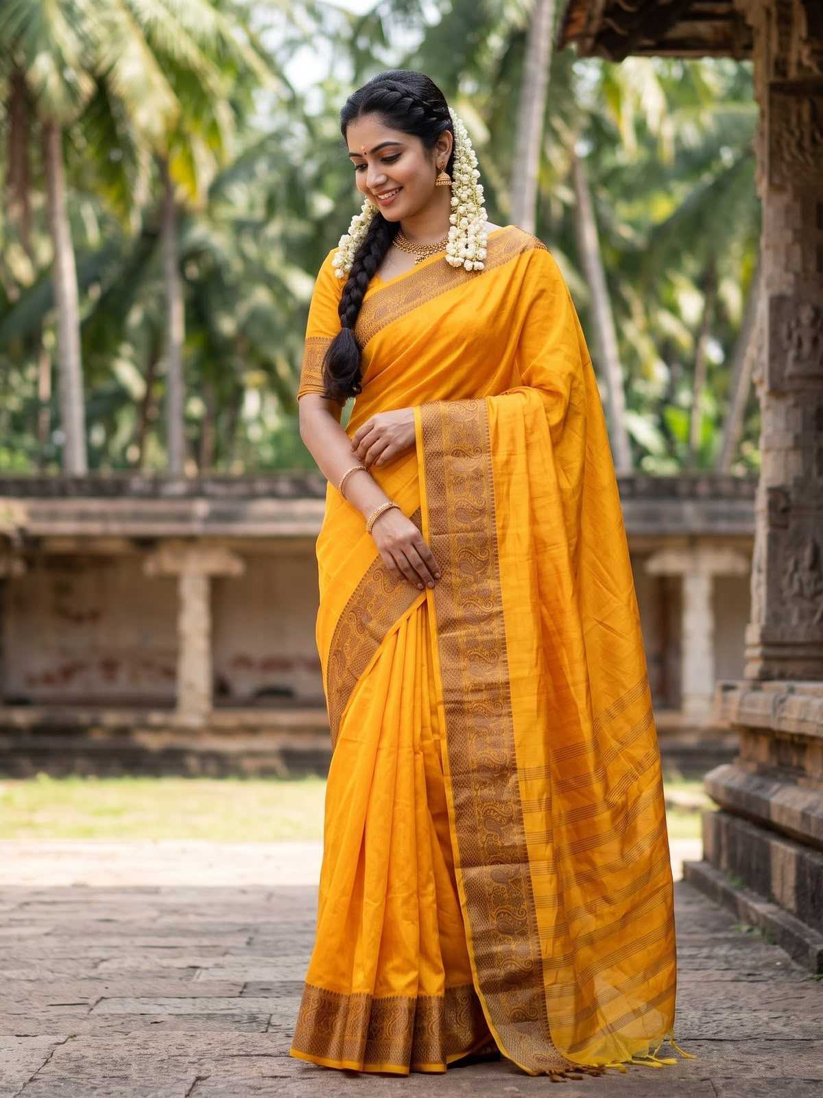 Ambrapali Pure Silk Designer Saree