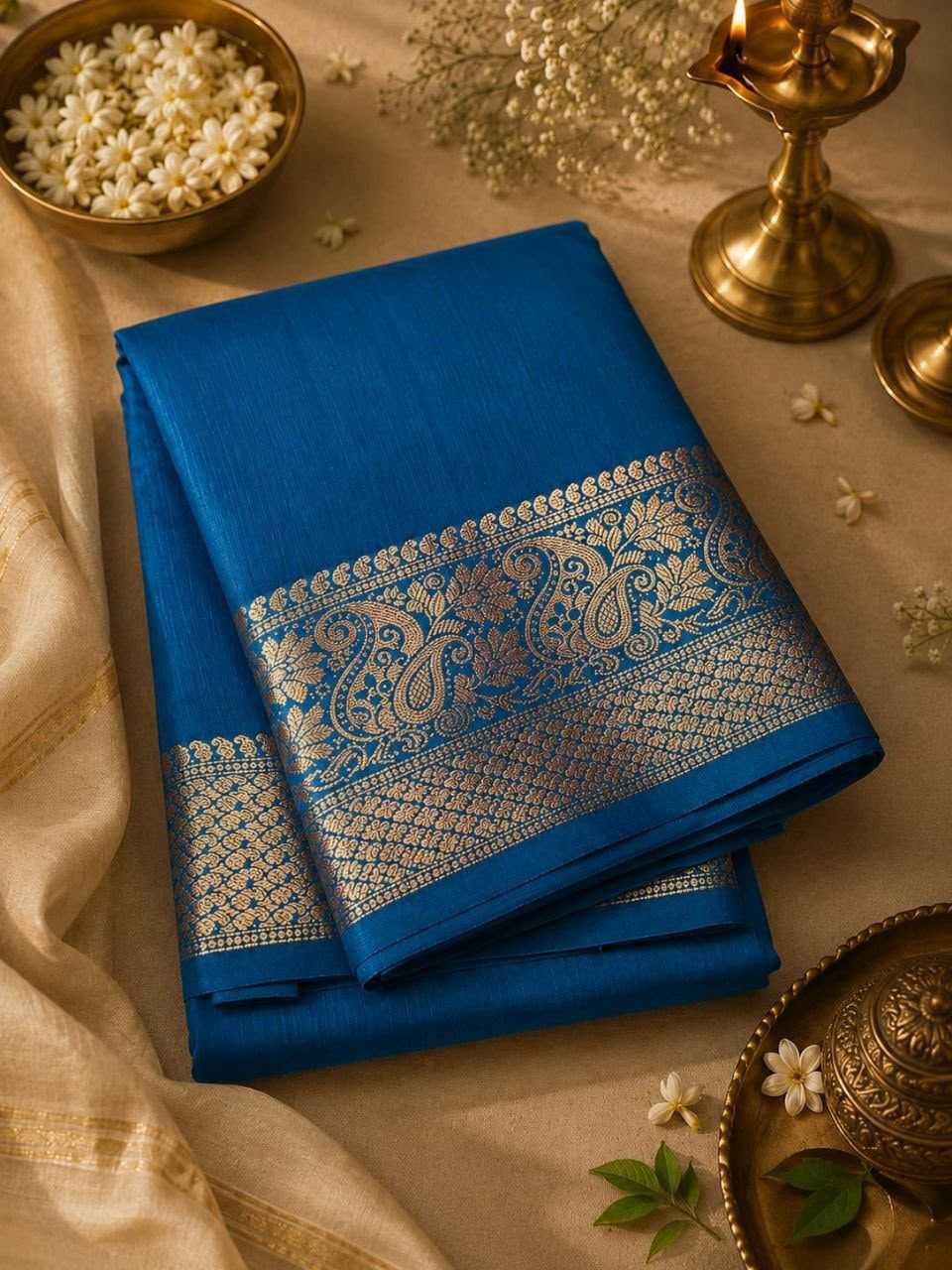 Ambrapali Pure Silk Designer Saree